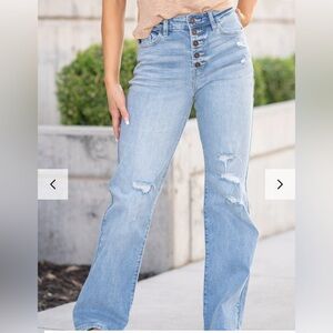 Kancan light wash jeans